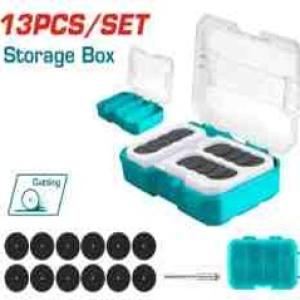 Total TAKMG3013 طقم فيابر قص 13 قطعة للدرمل