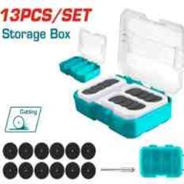 Total TAKMG3013 طقم فيابر قص 13 قطعة للدرمل