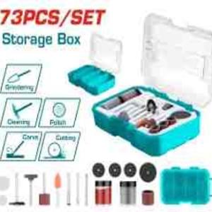 Total TAKMG7072 طقم اكسسوارات درمل 73 قطعة