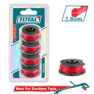 Total TALS1602 حبل ماكنة قص عشب 4 قطع