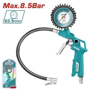 TOTAL TAT11601 Air tire inflating gun فرد عيارهواء مع ساعة