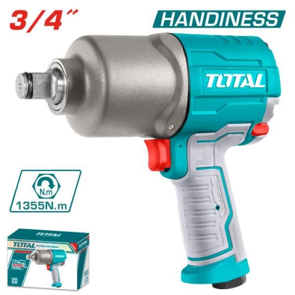TOTAL TAT40341 Air impact wrench درل بناشر هواء 3/4 انش 1355 نيوتن