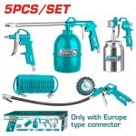 TOTAL TATK051 AIR TOOLS OF COMPRESSORS طقم هواء 5 قطع