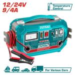 TOTAL TBC1601 Battery Charger شاحن بطارية 12/24 فولت 9/4 امبير