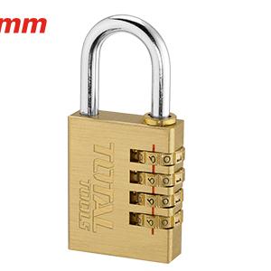 Total TBCK37404 قفل ارقام نحاس 40 ملم 