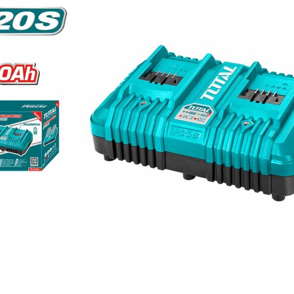 Total TCLI2034 Fast intelligent charger شاحن بطارية مجوز سريع