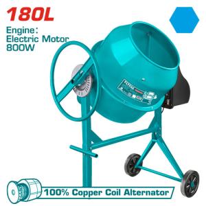 Total TCM180-1 خلاطة باطون 180 لتر 800واط