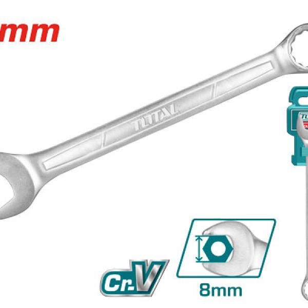 TOTAL TCSPA081 Combination spanner 8mm مفتاح شق رنج