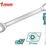 TOTAL TCSPA211 Combination spanner 21mm مفتاح شق رنج