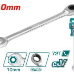Total TCSPAR101 Ratchet spanner 10mm مفتاح شق رنج طقطيقة