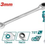 Total TCSPAR131 Ratchet spanner 13mm مفتاح شق رنج طقطيقة
