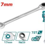 Total TCSPAR171 Ratchet spanner 17mm مفتاح شق رنج طقطيقة