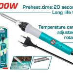 Total TET1100831 كاوي لحام 100 واط متعدد