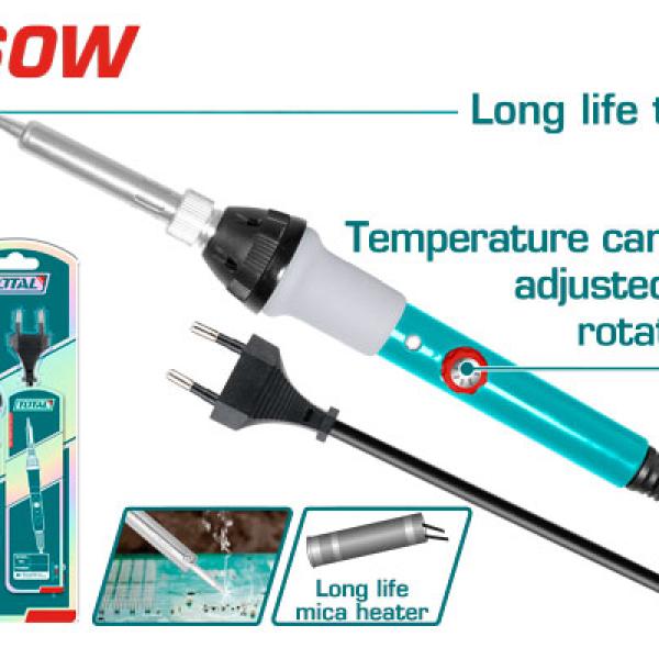 Total TET160831 كاوي لحام 60 واط