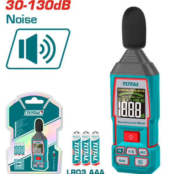 Total TETSL031 جهاز قياس مستوى الصوت