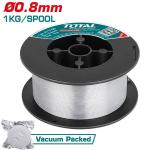 Total TEWSFC081001 flux لحام ميج بدون غاز 0.80 ملم 1 كيلو