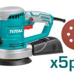 Total TF2041506 Rotary sander 450W حفافة دائري 6 انش كهرباء