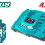 TOTAL TFCLI2003 Fast intelligent charger 20v شاحن 20 فولت سريع