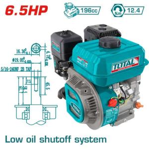 Total TGEN16821 محرك بنزين 6.5 حصان
