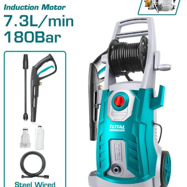 مضخه غسيل سياره 180 بار 2800 واط TOTAL TGT11266