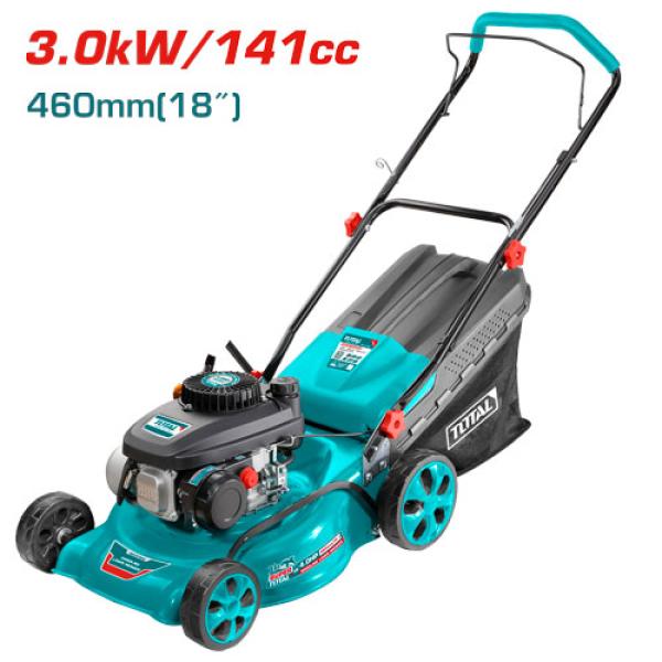 TOTAL TGT141181 Gasoline lawn mower ماكنة قص عشب بنزين 18 انش 4 حصان