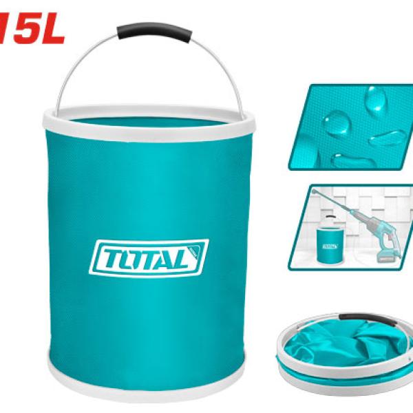 Total TGTFB15 Folding bucket سطل 15 لتر طوي