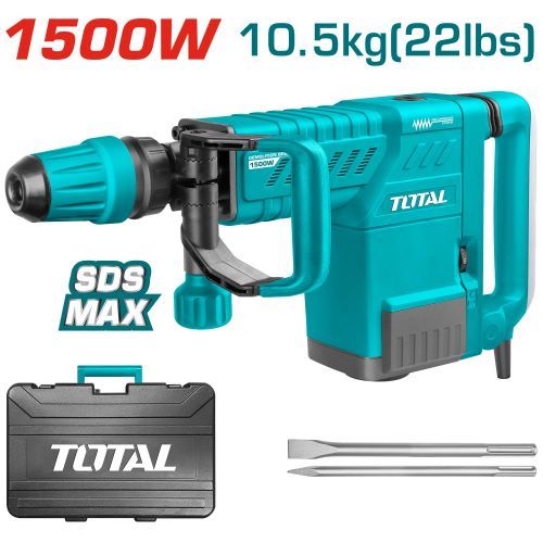 Total TH215002 Demolition breaker SDS-Max همر تكسير 12 كيلو 1500 واط