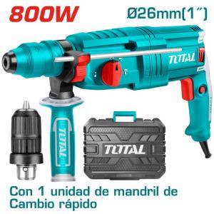 Total TH308268-2 Rotary hammer 800w همررأس متحرك مع جوزة اتوماتيك