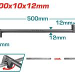 Total THBEB10122 Bending Bar 10mm&12mm مفتاح طعج حديد
