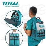 TOTAL THBP0201 Tools Backpack شنطة عده ظهر فارغة
