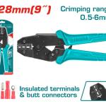 Total THCPJ0506 Ratchet crimping plier 0.5-6mm² مكبس راسيات