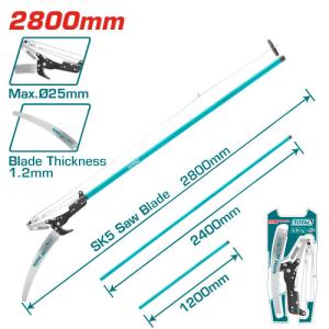 Total THEPS25281 Extendable pole saw & pruner منشار ومقص اغصان تلسكوب