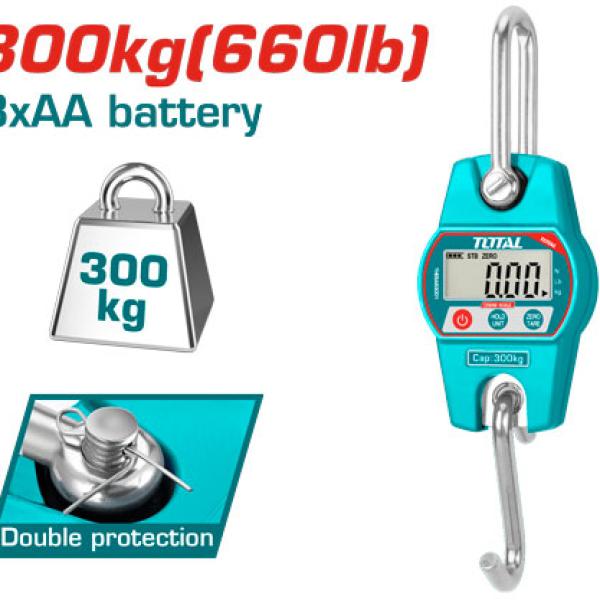 Total THESA63001 Crane scale ميزان تعليق 300 كيلو