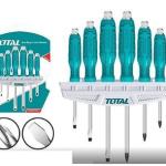 Total THGSS35061 6Pcs go-through screwdriver set طقم مفكات ضرب