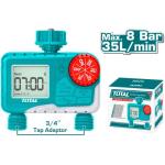 Total THHCQ9206 2-Zone digital water timer تايمر مياه زرعي يومي اسبوعي مخرجين