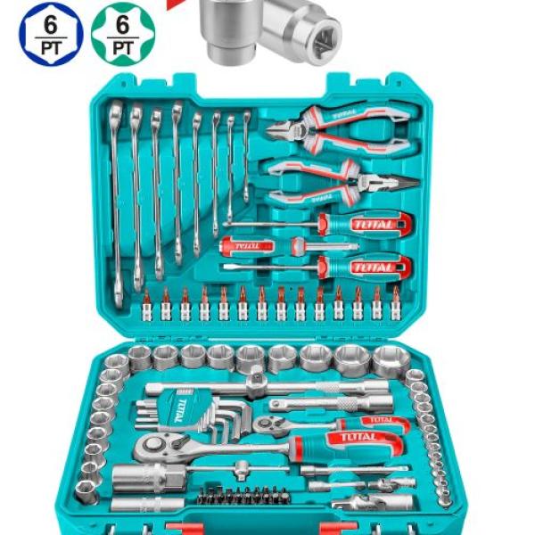 Total TKTTSK0512 51 Pcs Telecom Tools set طقم عده صيانة كمبيوتر واتصالات