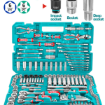 Total THKTHP21566 طقم عدة 156 قطعة