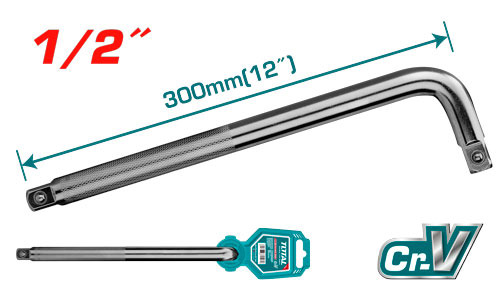 TOTAL THLHD12121 1/2" DR.L-Handle 12" 300mm يد L