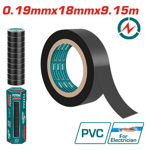 Total THPET1102 PVC Insulating tape تيب كهرباء عدد 10