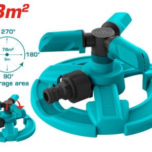 Total THPS23602 Plastic 3 Arm Rotatory Sprinkler نافورة رش ثلاثية