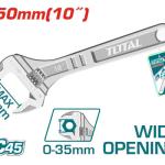 TOTAL THT1010103 Adjustable wrench 10" مفتاح موليت