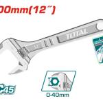 Total THT1010123 Adjustable wrench 12" مفتاح موليت