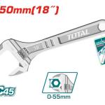 Total THT1010183 Adjustable wrench 18" مفتاح موليت