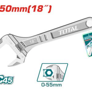 Total THT1010183 Adjustable wrench 18" مفتاح موليت