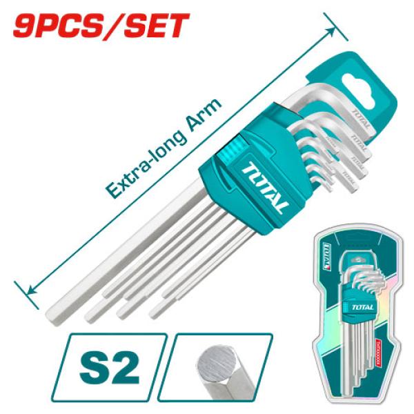 طقم الن كي مسدس 9 قطع TOTAL THT106192