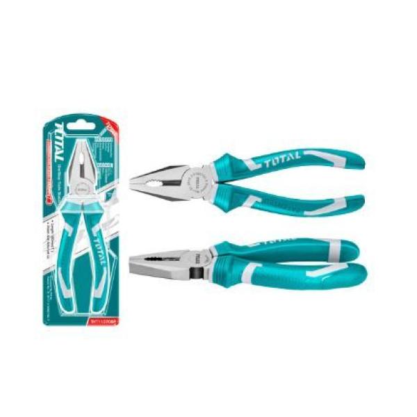 TOTAL THT110806P Combination pliers 8" زرادية على كرت شفاف