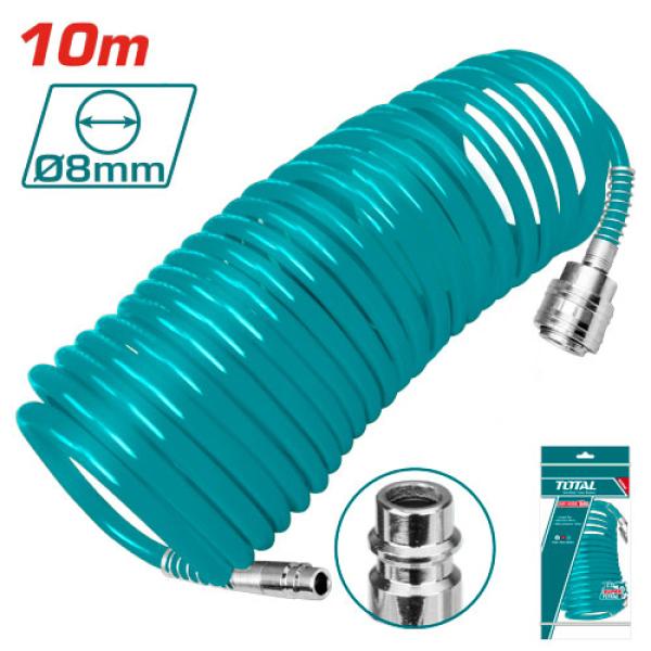 TOTAL THT11101 Air hose 10M بربيش هواء حلزوني