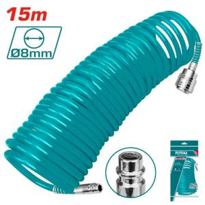 TOTAL THT11151 AIR HOSE 15mبربيش هواء حلزوني