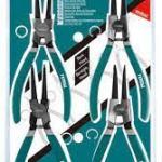TOTAL THT114041 4Pcs circlip pliers set 7" طقم زراديات كباشي