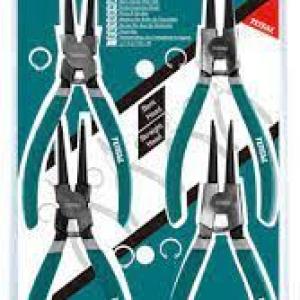 TOTAL THT114041 4Pcs circlip pliers set 7" طقم زراديات كباشي